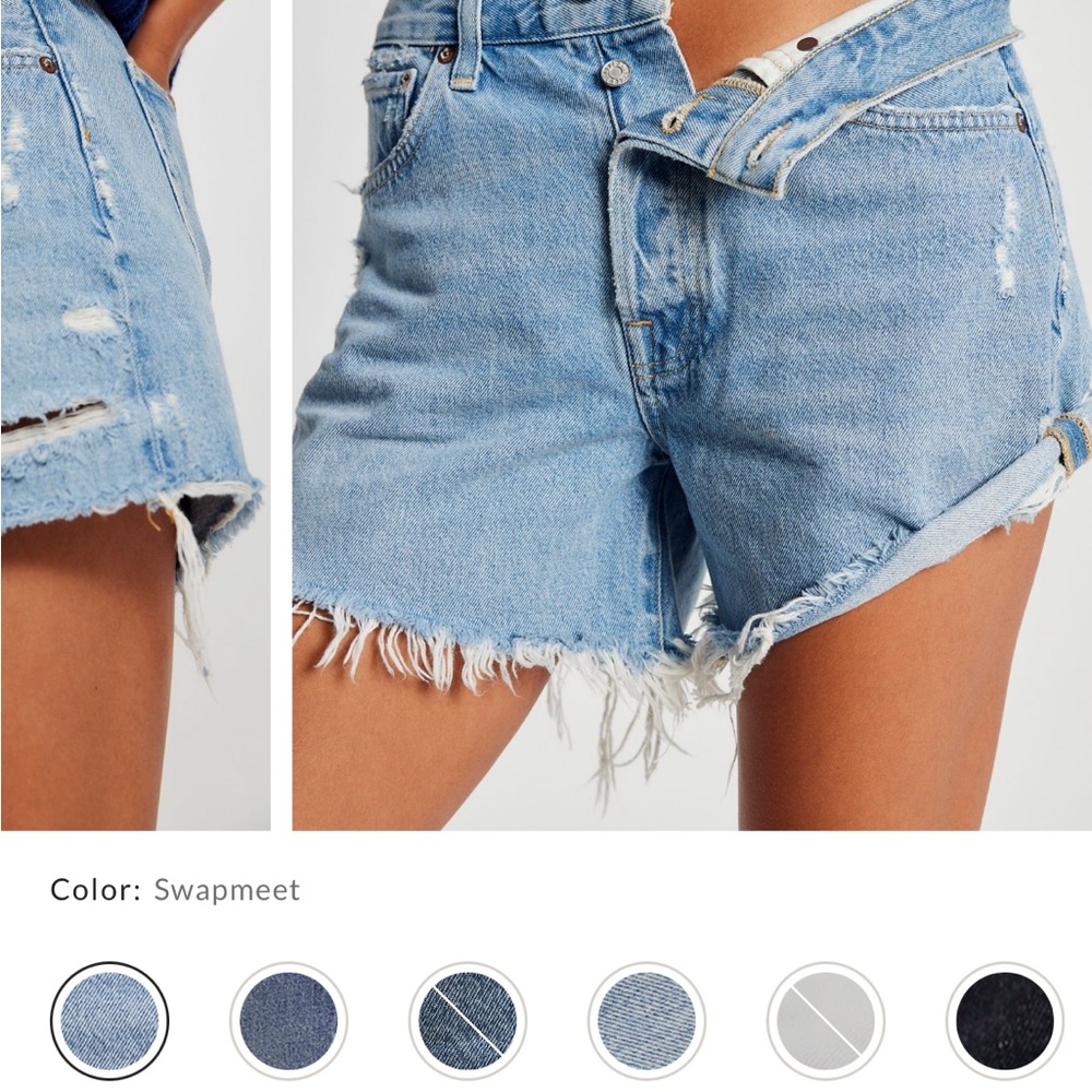 Agolde Parker Long Shorts